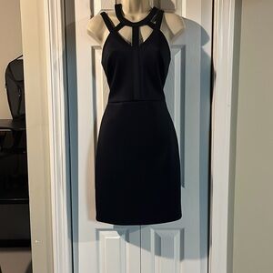 Women Guess Navy blue dress. Wear as wedding guest of to a party. Size 6